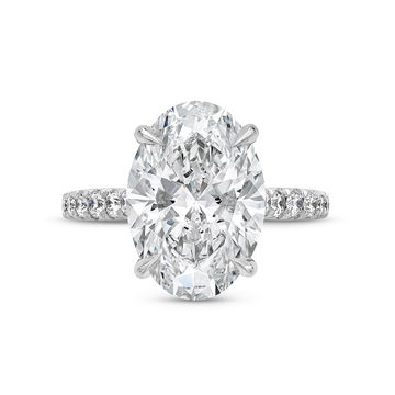 The Harriet Engagement Ring In White Gold 14K