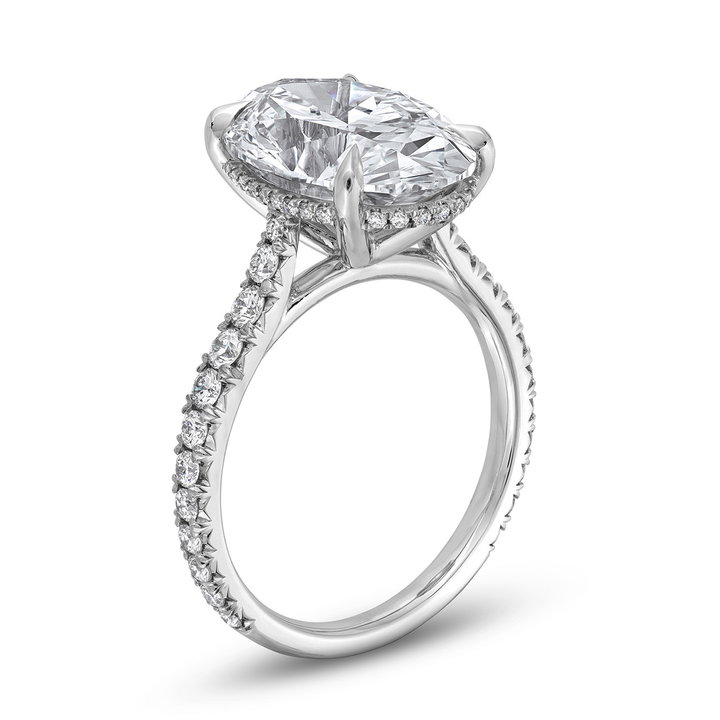 The Harriet Engagement Ring In White Gold 14K