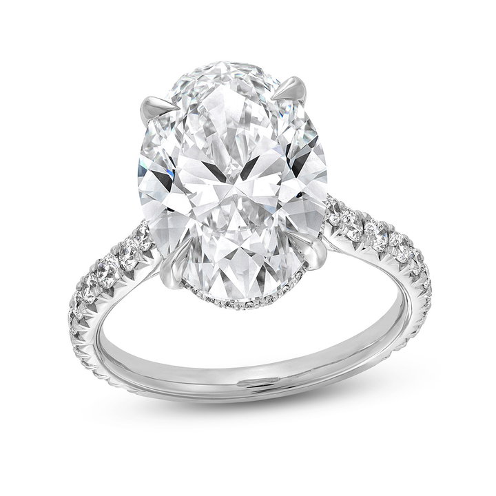 The Harriet Engagement Ring In White Gold 14K