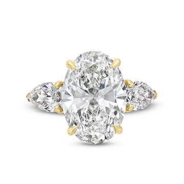The Isabella Engagement Ring In Yellow Gold 14K