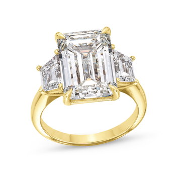 The Charlotte Engagement Ring In Yellow Gold 14K