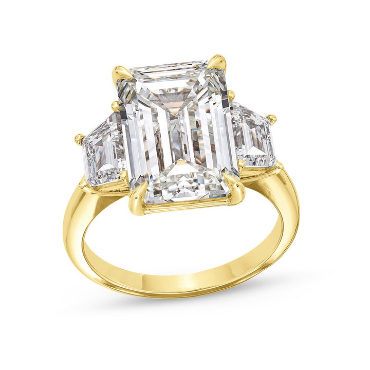 The Charlotte Engagement Ring In Yellow Gold 14K