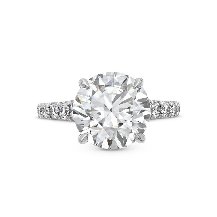 The Alexandra Engagement Ring In White Gold 14K