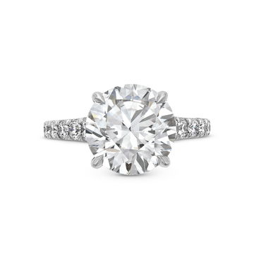 The Alexandra Engagement Ring In White Gold 14K