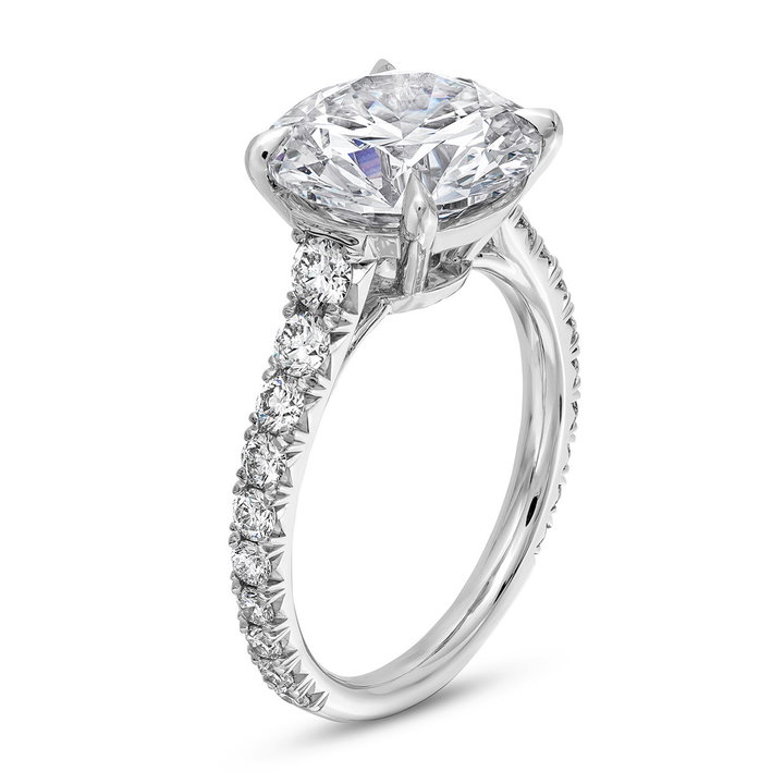 The Alexandra Engagement Ring In White Gold 14K