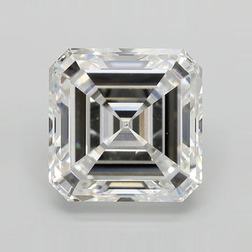 Asscher 10.14 F VVS2 - #616898 - Lab Grown