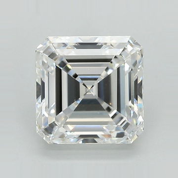 Asscher 3.47 E VVS2 - #617098 - Lab Grown