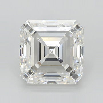 Asscher 6.03 F VS1 - #617561 - Lab Grown