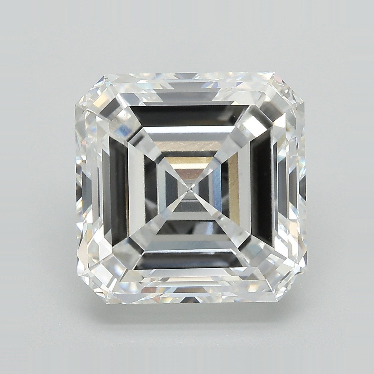 Asscher 10.37 F VVS2 - #622667 - Lab Grown