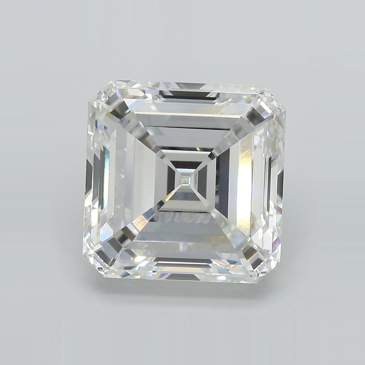 Asscher 10.21 F VVS2 - #622662 - Lab Grown