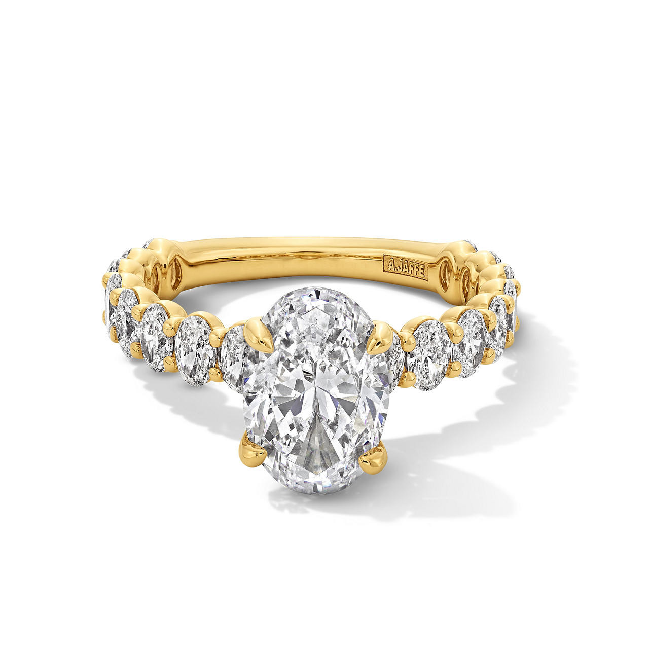 A. Jaffe Hidden Halo 3/4 Way Engagement Setting 0
