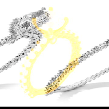 Verragio 3/4 Way Diamond Engagement Setting 10