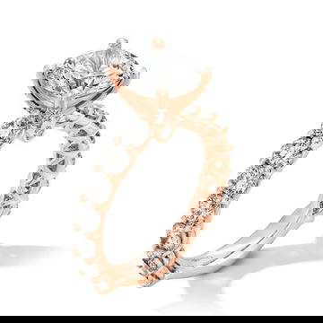 Verragio 3/4 Way Diamond Engagement Setting 7
