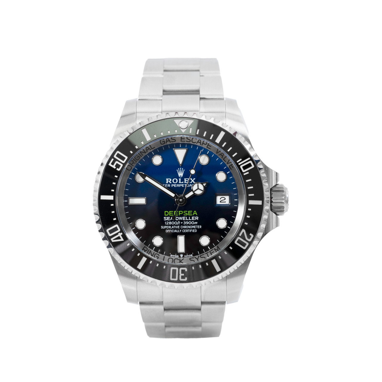 Rolex Deepsea 44 Blue-Black Dial Watch | "James Cameron" | Oystersteel 0