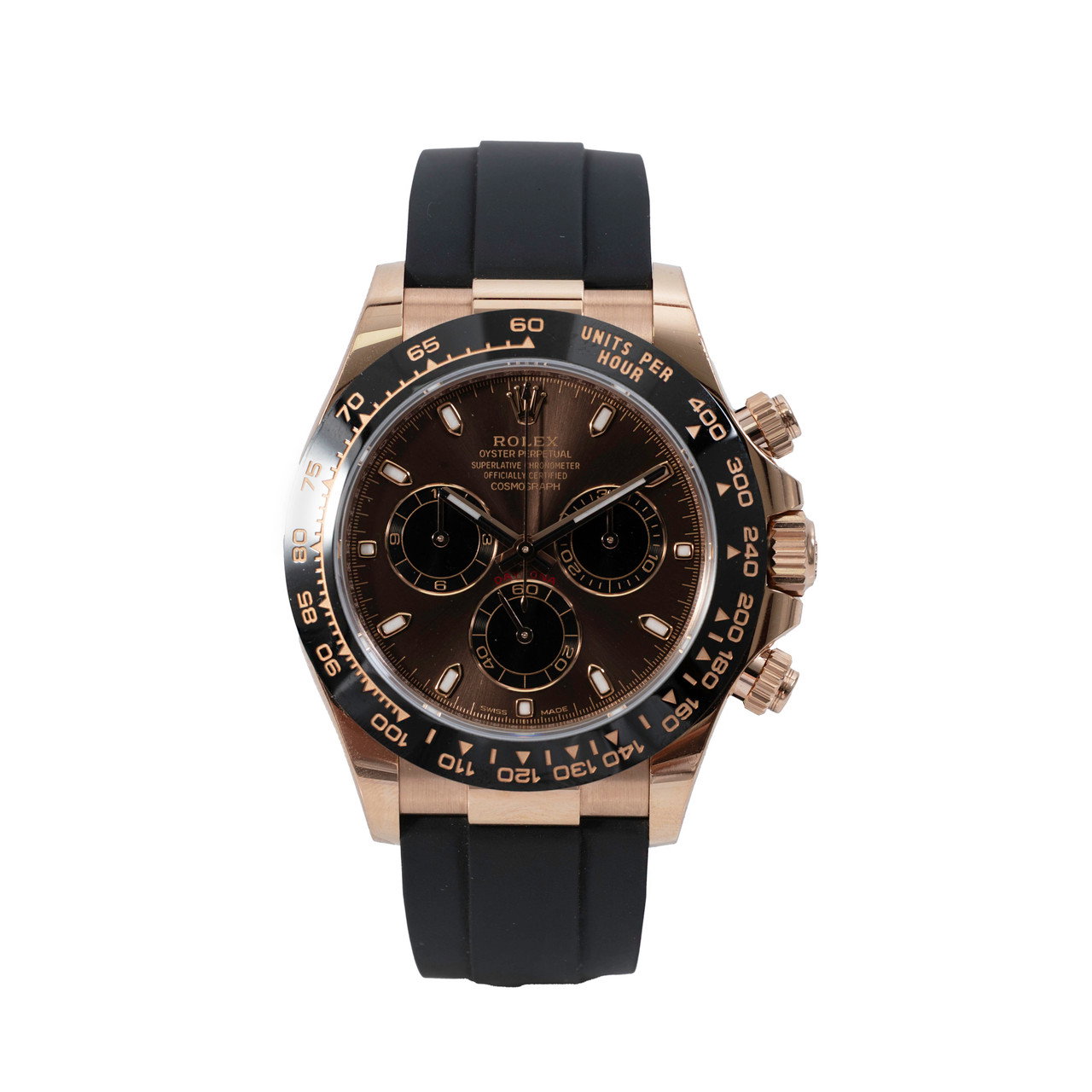 Rolex Daytona 40 Chocolate Dial Watch | Everose Gold 0