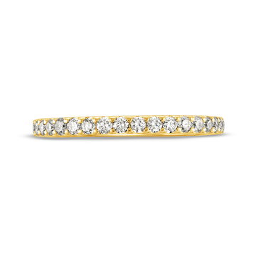 Essential Diamond Eternity Wedding Band In White Gold 14K