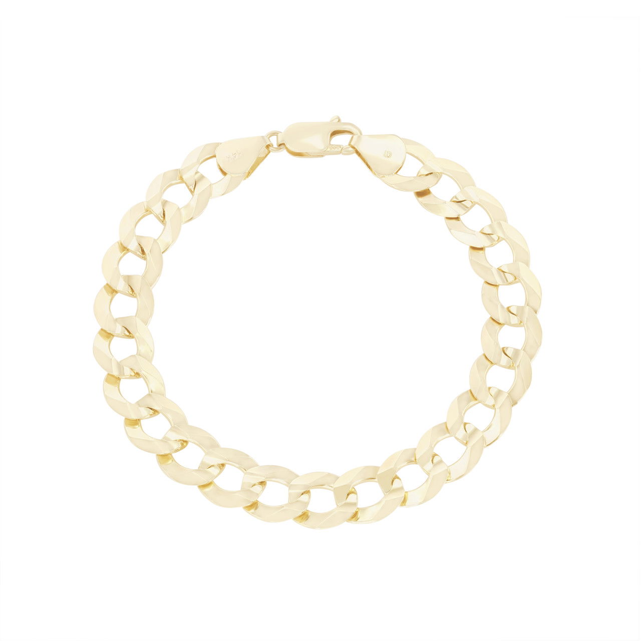 8.75 Inch Cuban Link Chain Bracelet