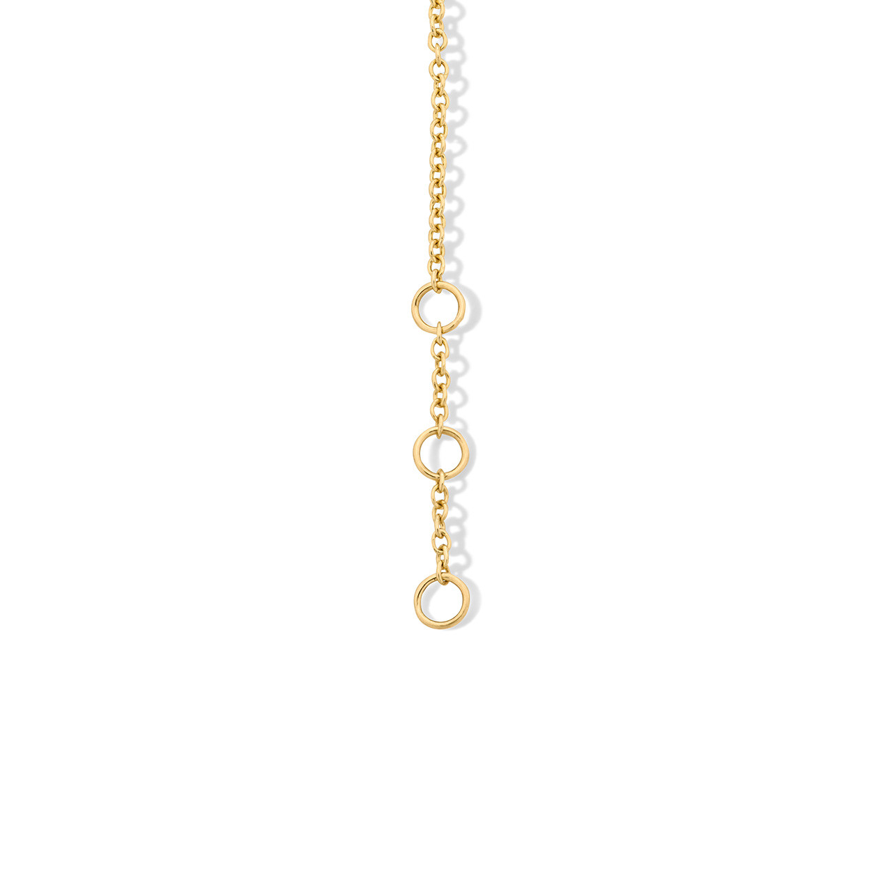 Milgrain Bezel Diamond Station Bracelet