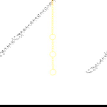 Milgrain Bezel Diamond Station Bracelet 1