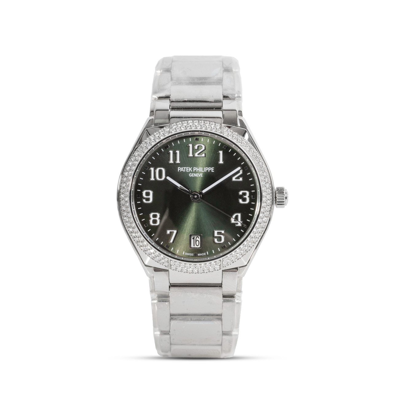 Patek Philippe Twenty~4 36 Olive Green Dial Watch | Steel