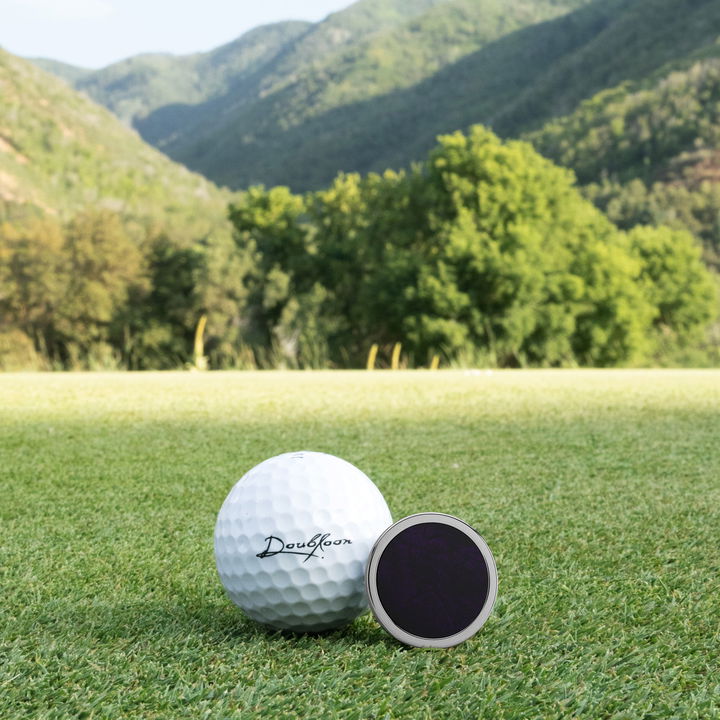 The Purple Phantom Golf Marker