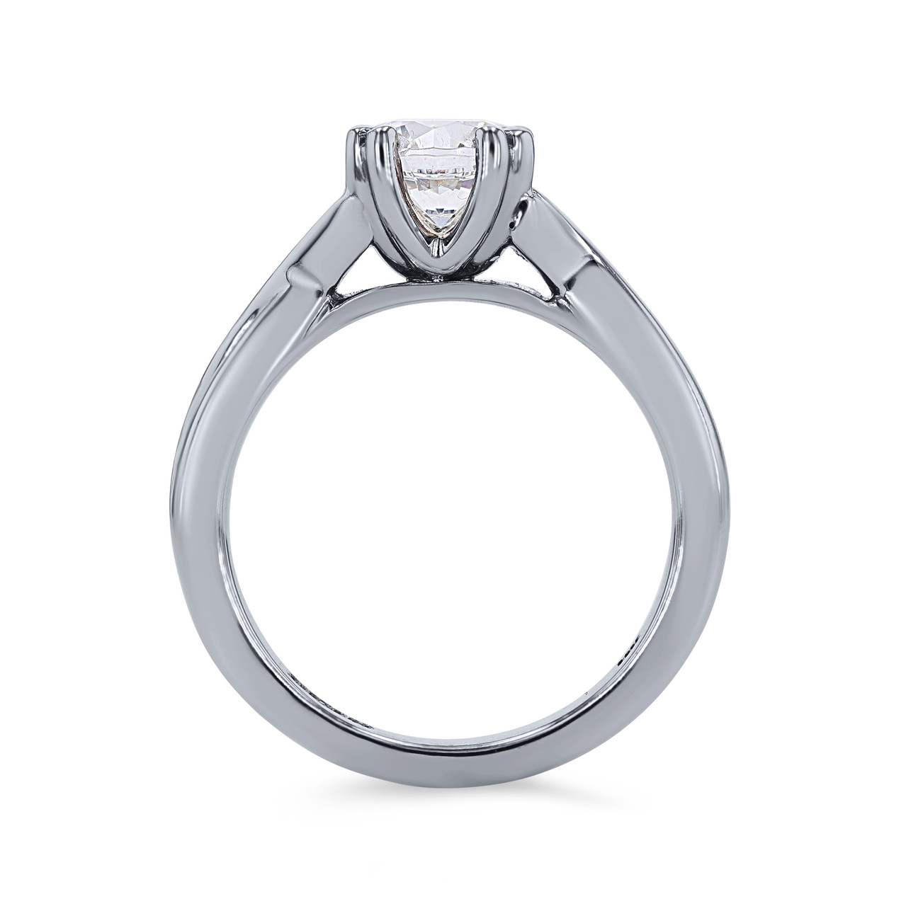 Artcarved Solitaire Double Prong Twist Engagement Setting 2