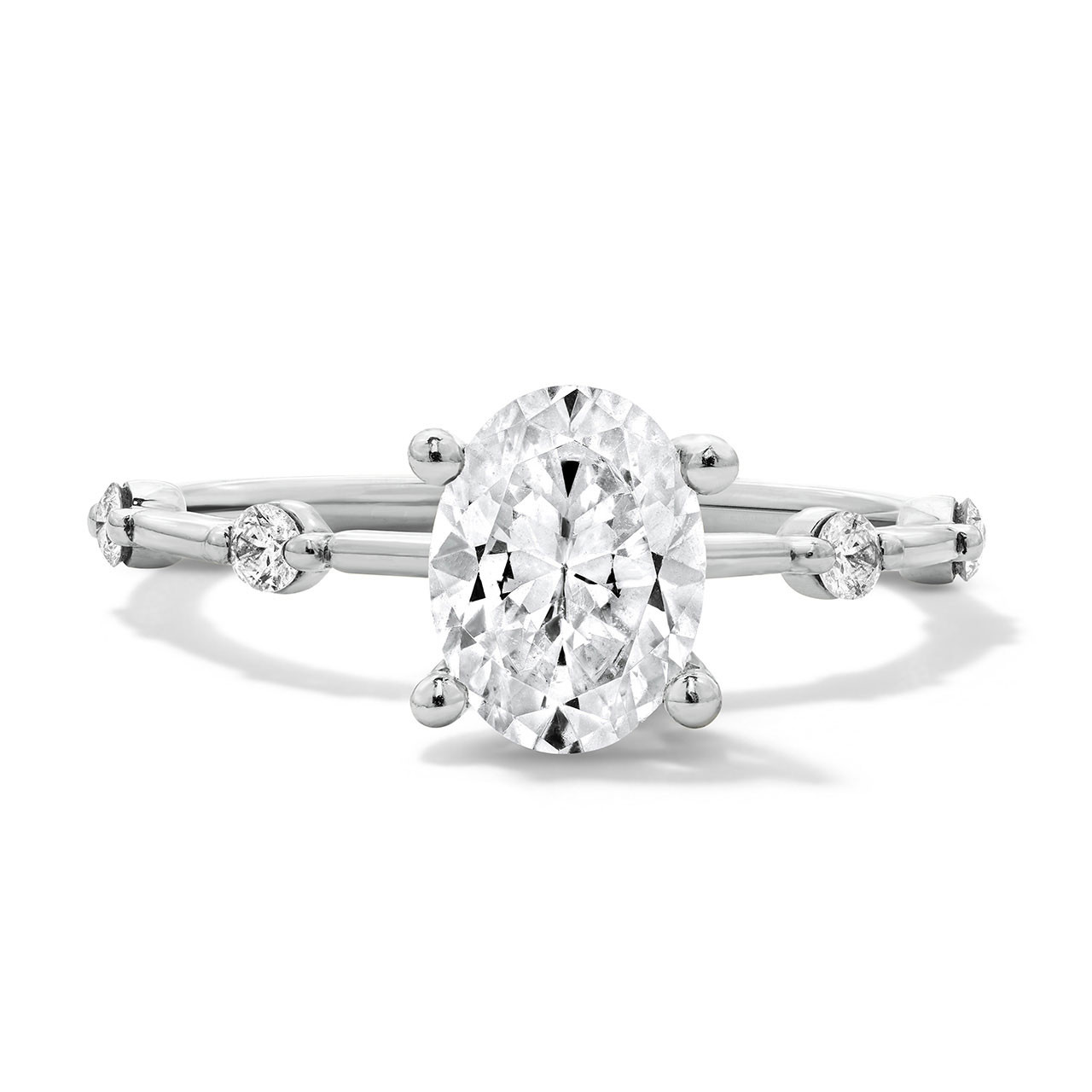 Sylvie Accent Diamond Engagement Setting 0