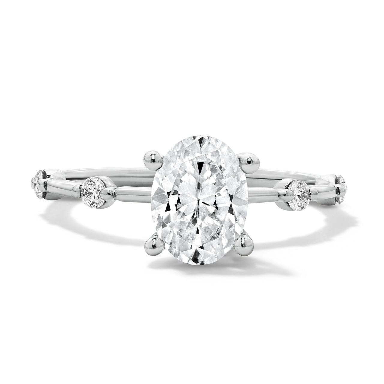 Sylvie Accent Diamond Engagement Setting 0