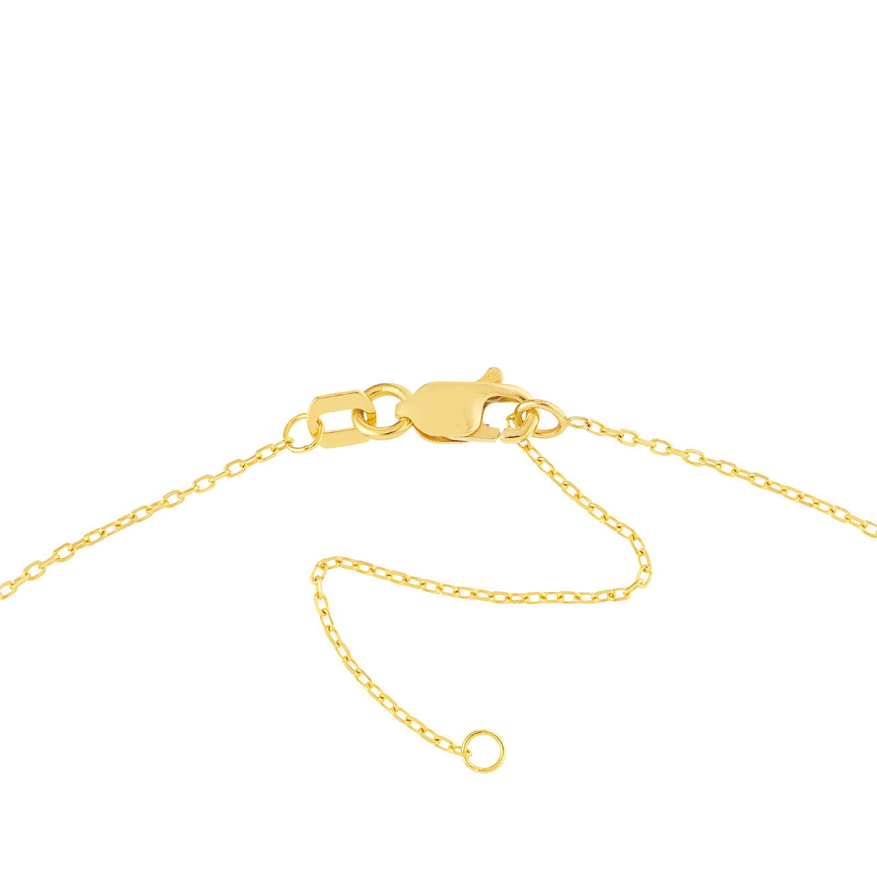 Personalized Block Font Nameplate Necklace