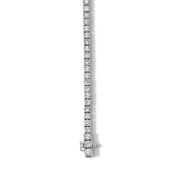 Classic Lab Grown Diamond Tennis Bracelet In White Gold 14K