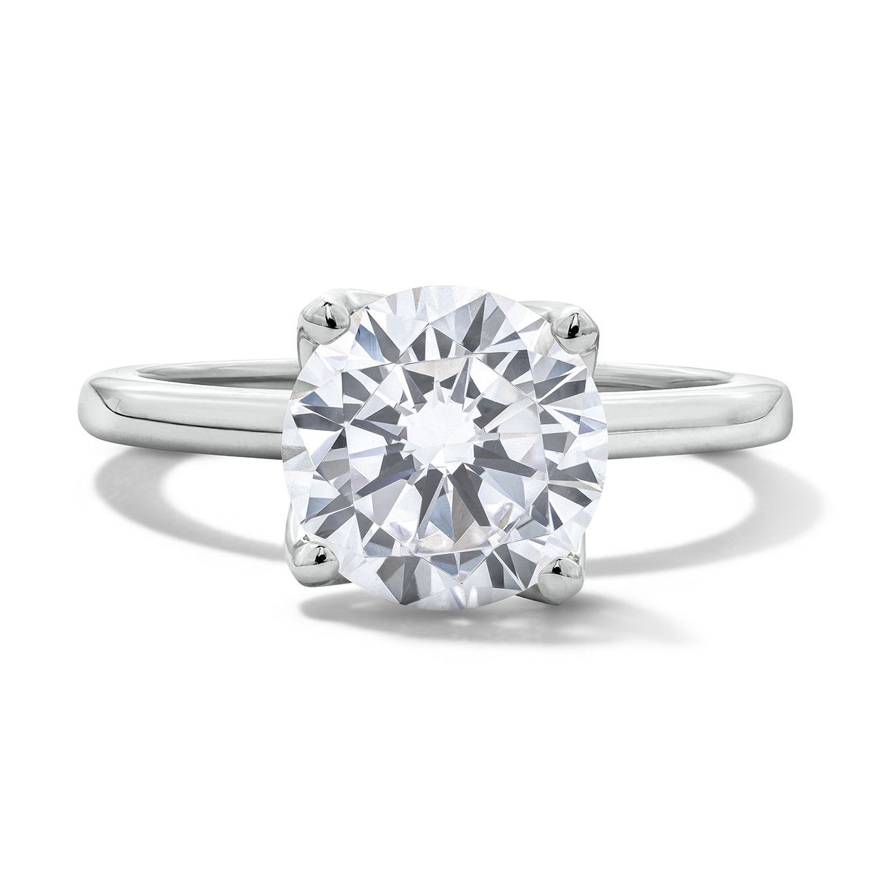 Tulip Prong Solitaire Engagement Setting by Adorette