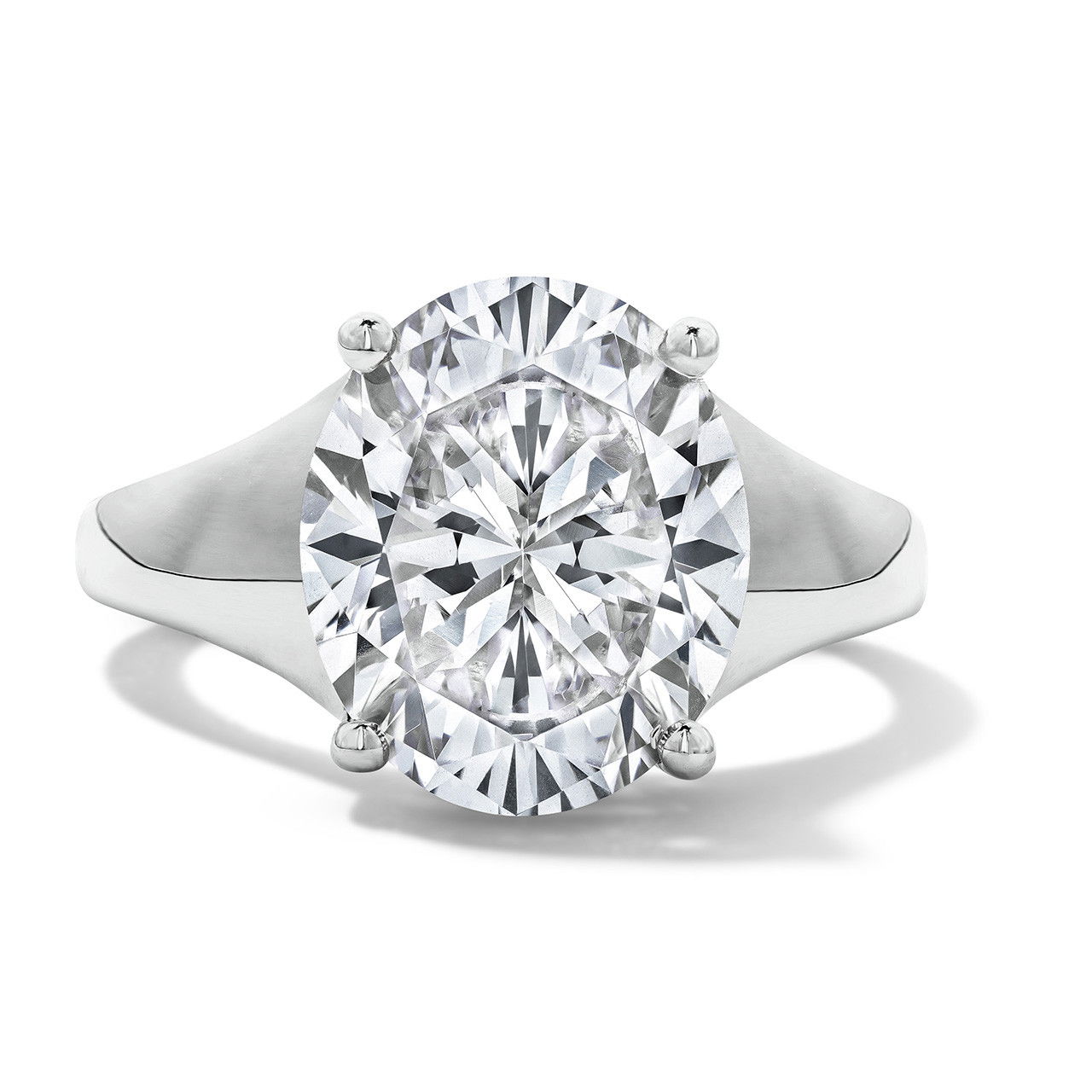 Solitaire Tapered Engagement Setting by Adorette