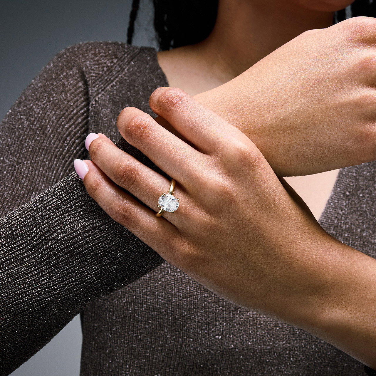 Michael M. Solitaire Hidden Halo Engagement Setting 1