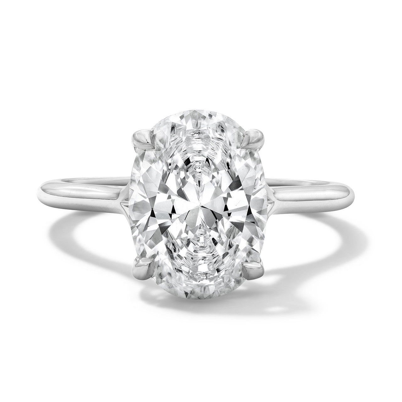 Michael M. Crown Hidden Halo Solitaire Engagement Setting
