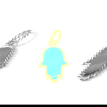 Malachite Hamsa Charm 0