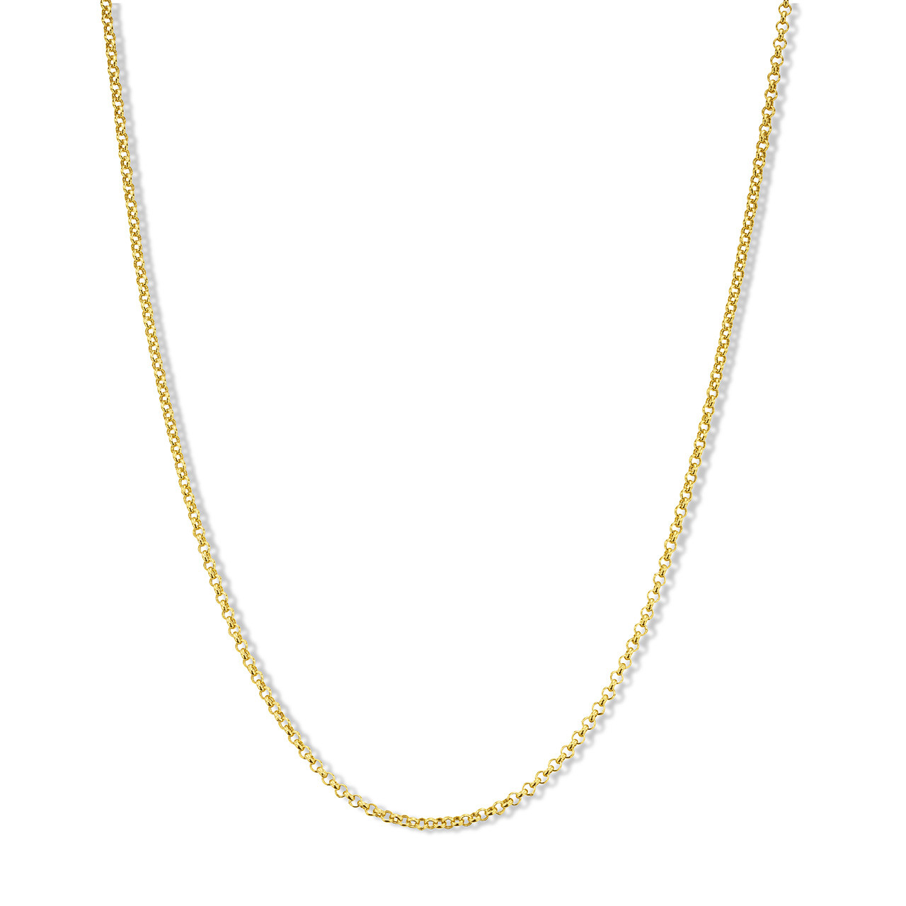 14K Gold Rolo Chain (18-inch) 0