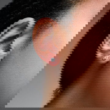 Cluster Diamond Stud Earrings 1