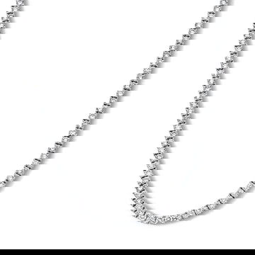 Classic Lab Grown Diamond Tennis Necklace 0