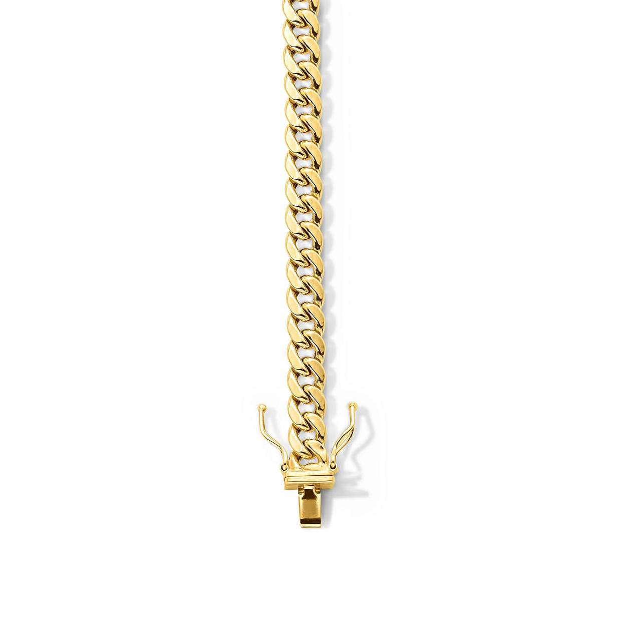 8 Inch Cuban Link Chain Bracelet