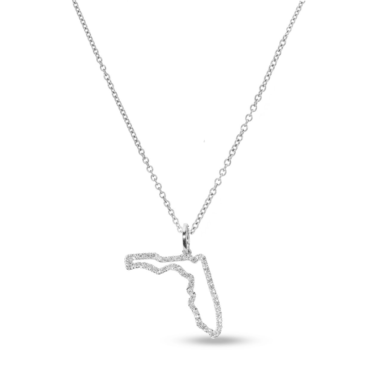 Florida State Diamond Necklace
