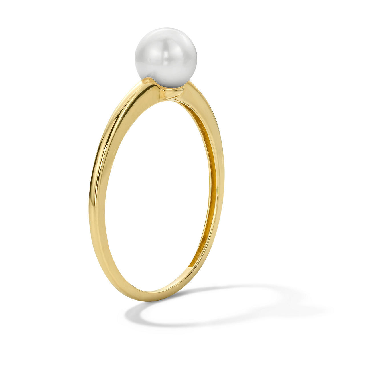 Pearl Solitaire Ring 1