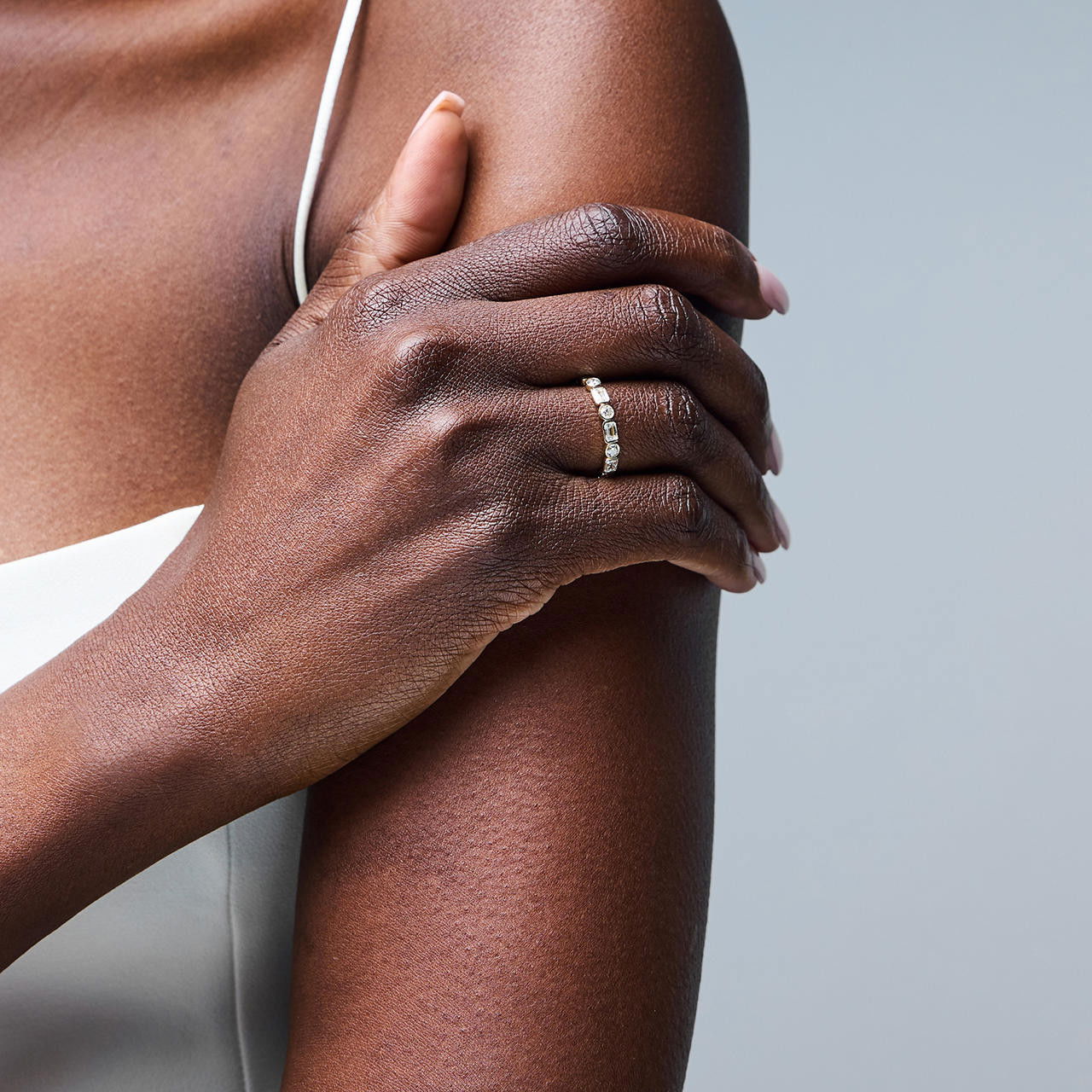 Fancy Shape Diamond Band by Adorette 1