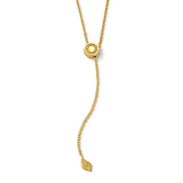 Tacori Diamond Petal Pendant Necklace In White And Yellow Gold 18K