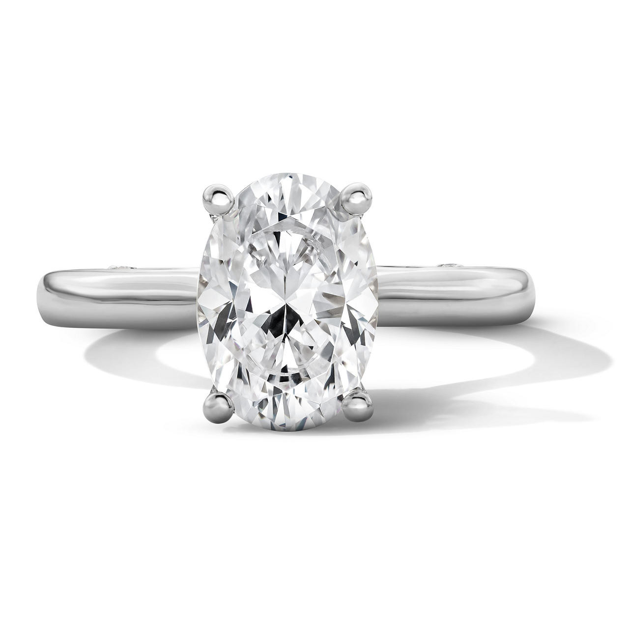 Verragio Solitaire Euro Shank Hidden Crown Engagement Setting 0