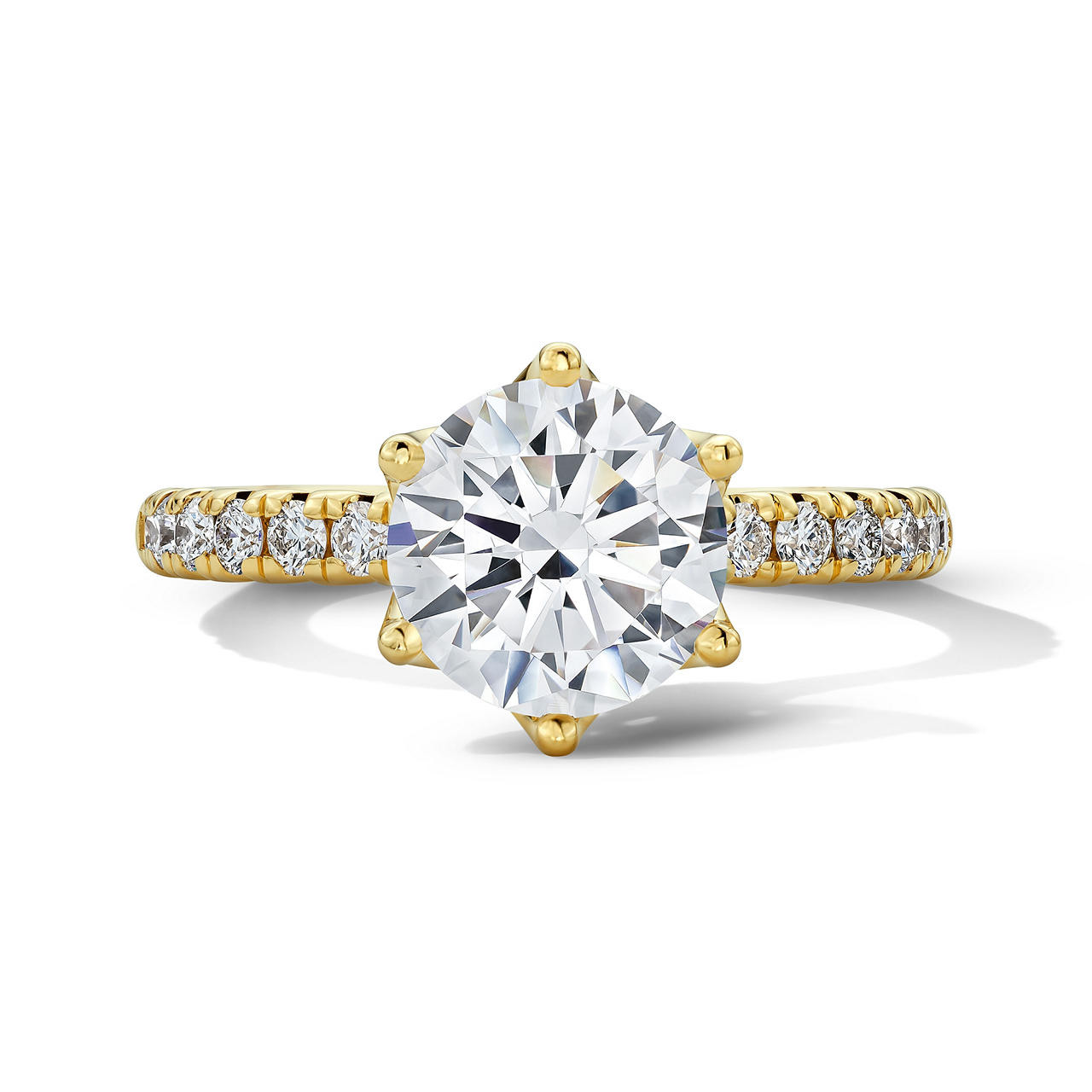 Verragio Euro Shank Graduated Diamond Engagement Setting 0