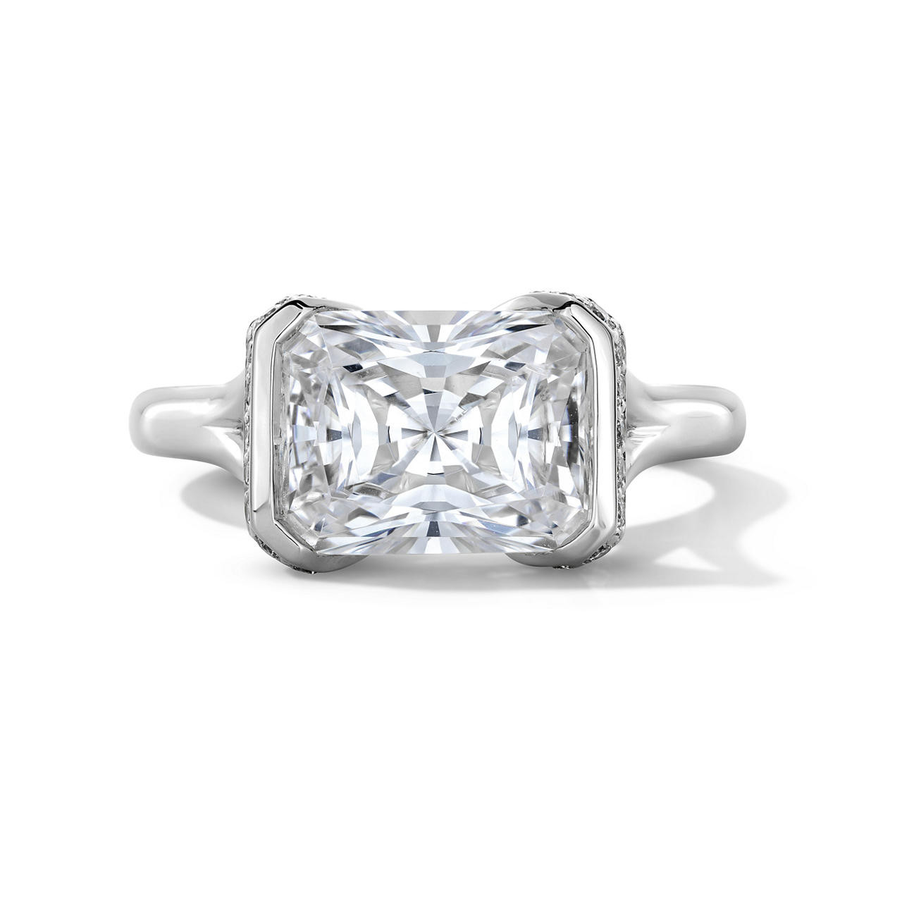 Tacori Pave "X" Split Engagement Setting 0