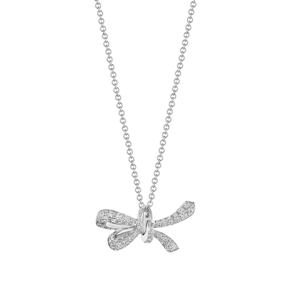 Verragio Diamond Bow Necklace 0