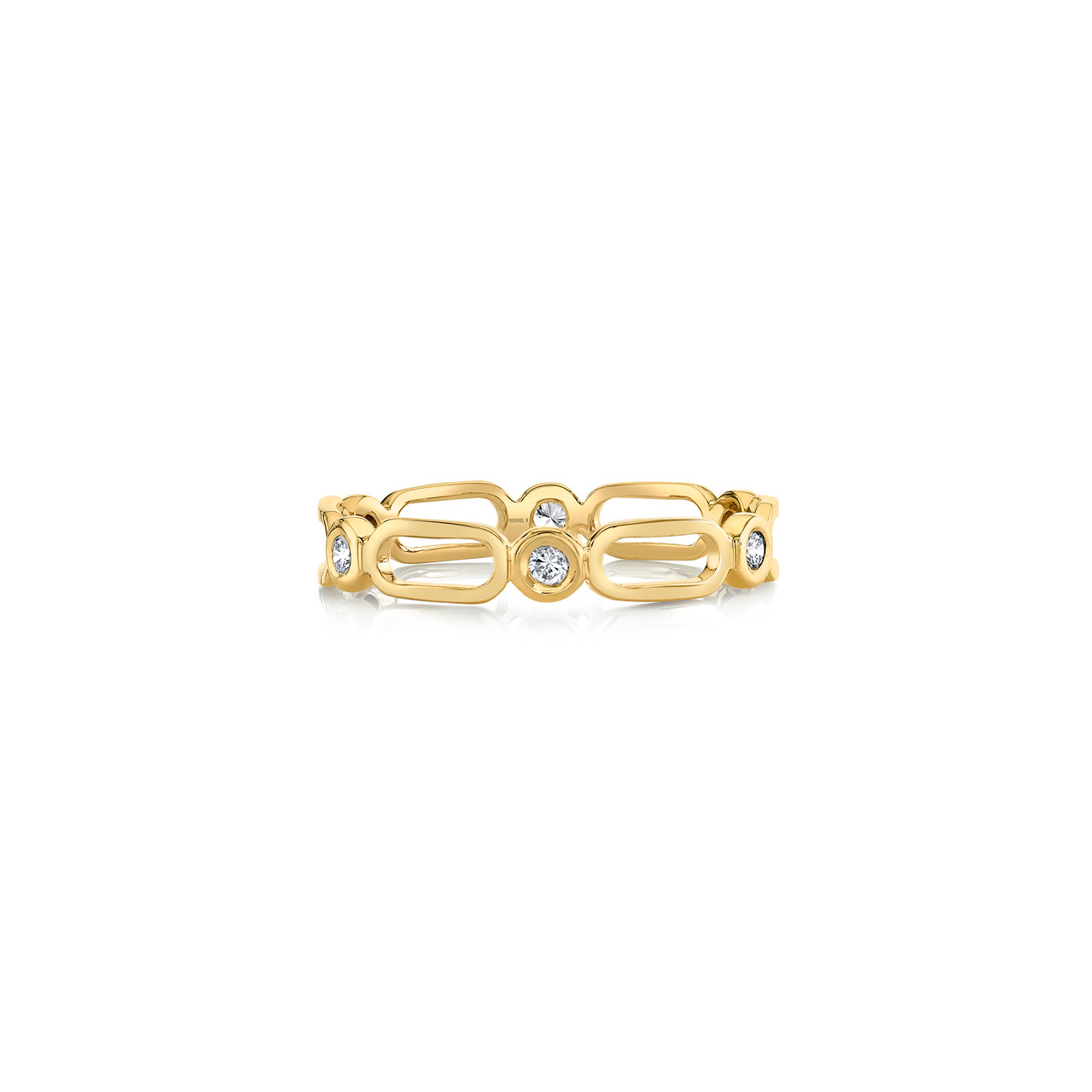 Michael M. Connection Diamond Ring 0