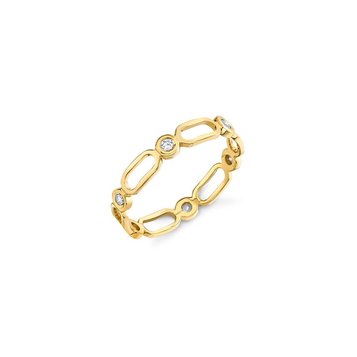 Michael M. Connection Diamond Ring In Yellow Gold 14K