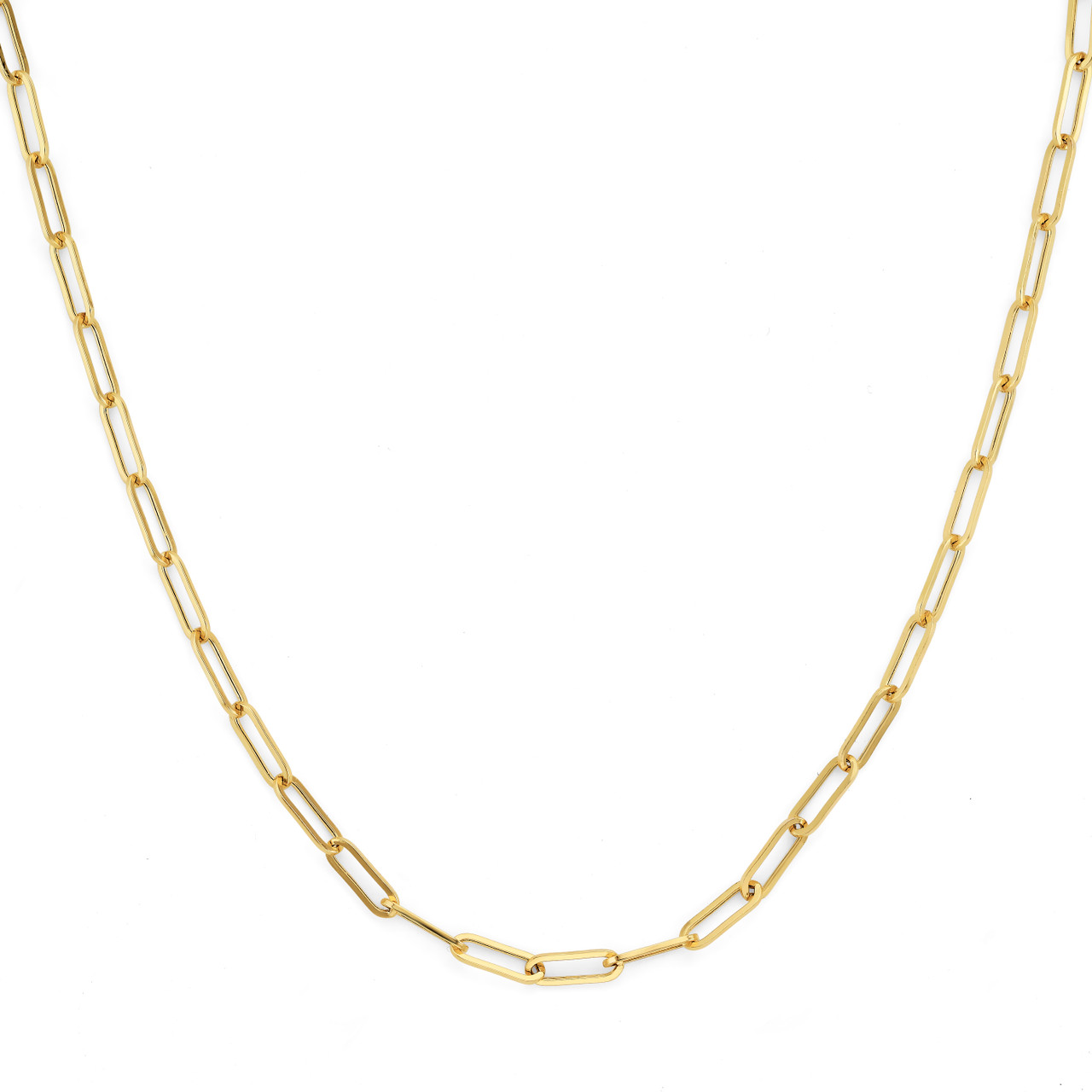 Michael M. Paperclip Chain Necklace (18 inch) 0